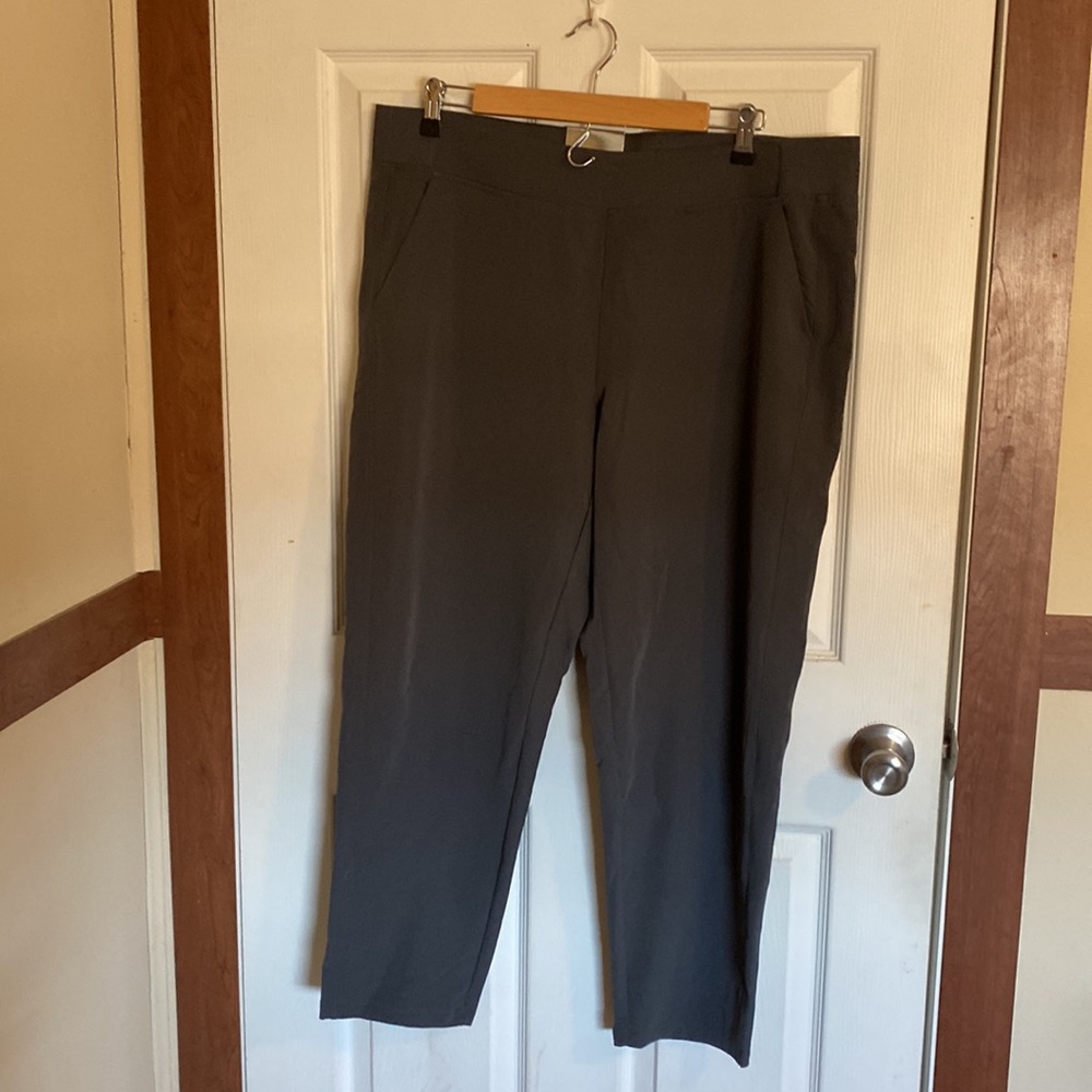 Pull on dark gray pants. NWT.